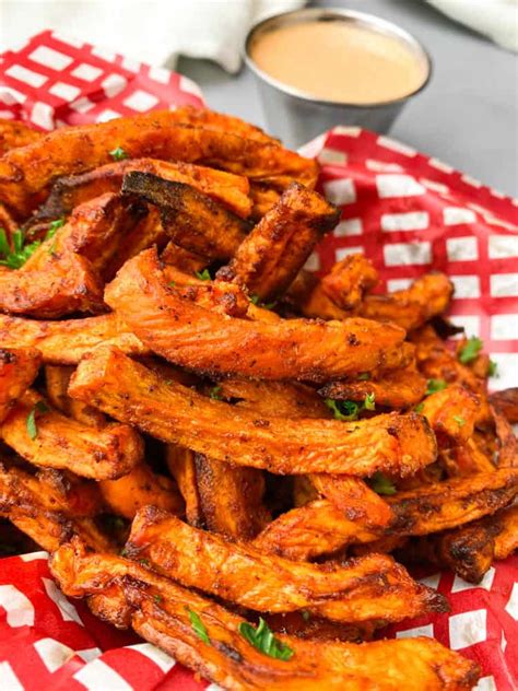 How to air fry everything. Easy Air Fryer Crispy Crunchy Sweet Potato Fries