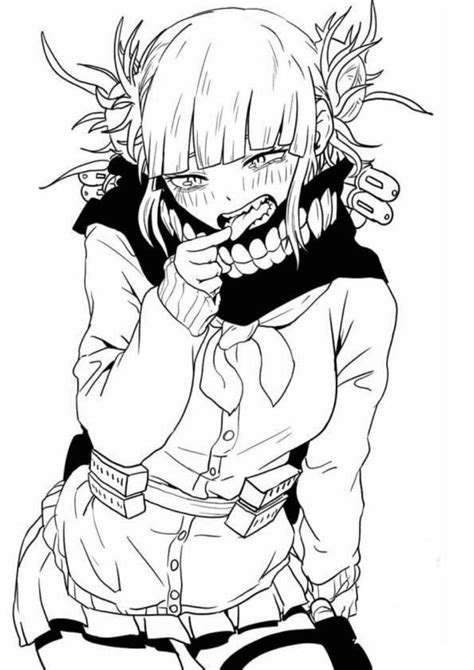 Malvorlagen Himiko Toga Ausmalbilder Zum Ausdrucken Sexiz Pix