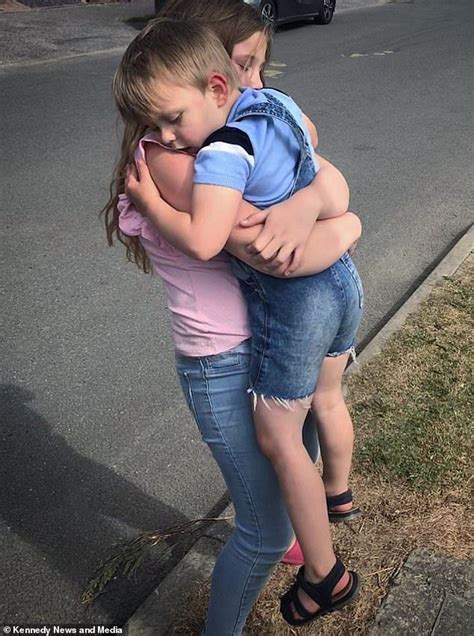 Siblings Hug For The First Time In Nine Weeks After Lockdown Apart
