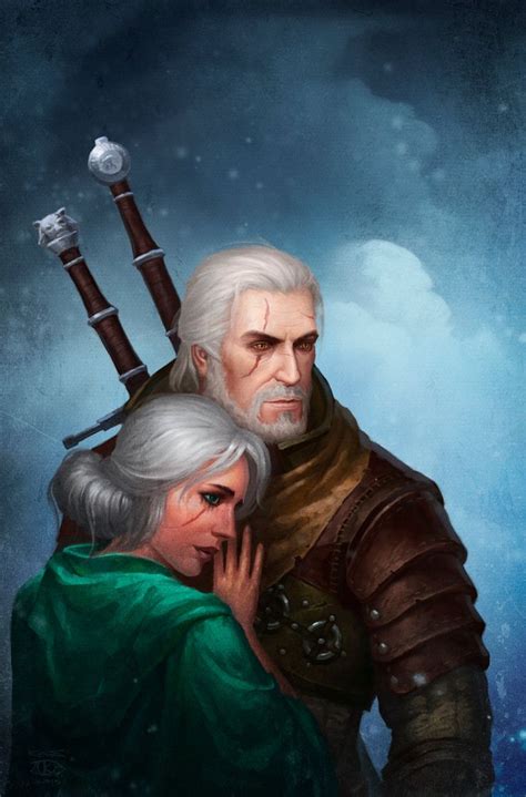Want to discover art related to ciri? Gerald and Ciri by KAaSTuroveC | Wiedźmin