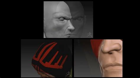 Compilado De Torsos Y Cabezas En Zbrush Youtube