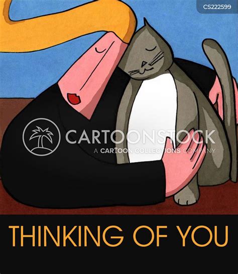Thinking Of You Cartoons And Comics Funny Pictures From Cartoonstock