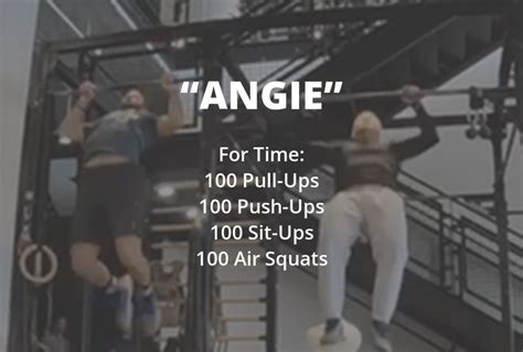 Angie Wod Crossfit Benchmark Guide And Strategy Athletic Muscle