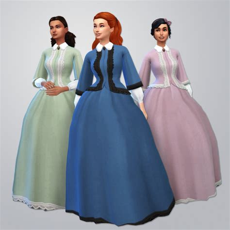 Sims From The Past Sims 4 Dresses Sims Sims 4 Expansions