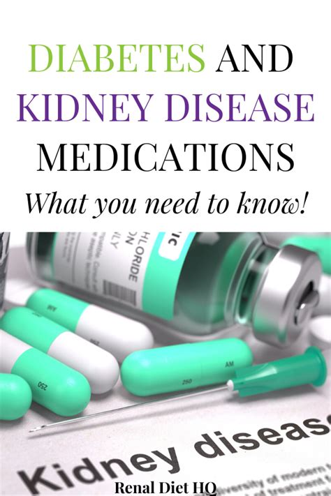 ¢ identify nutrition changes for people living with diabetes and advanced kidney disease. Renal Diet Podcast 080 - CKD And Diabetes Medications | Renal Diet Menu Headquarters in 2020 ...