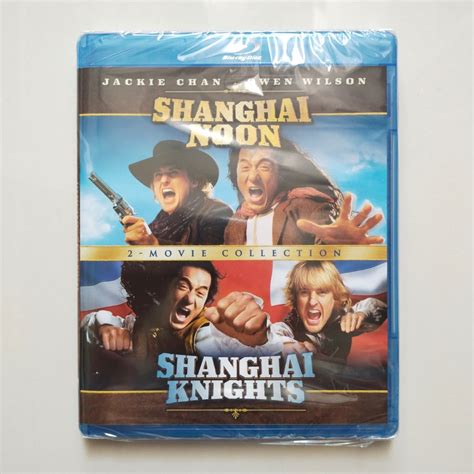 Shanghai Noon Shanghai Knights Movie Collection Blu Ray Jackie Chan Owen Wilson Hobbies
