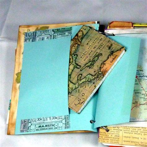Diy Blank Travel Journal And Ephemera Kit Over 100 Pieces To Etsy