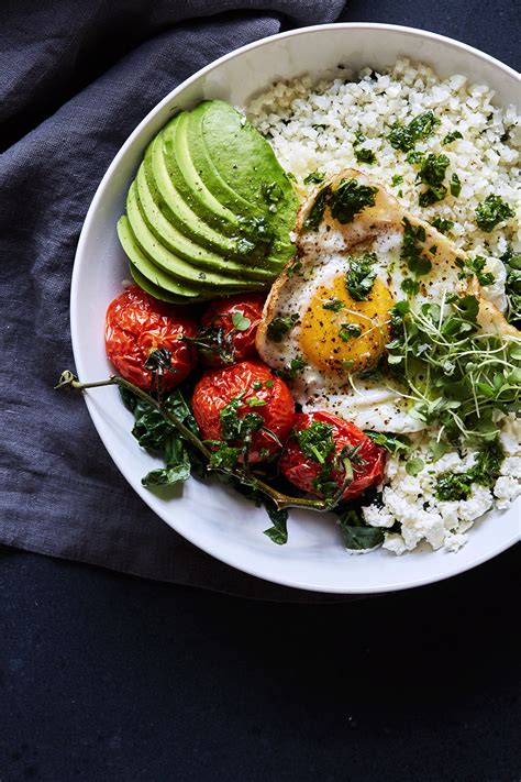 We may earn commission from links on this page, but we only recommend products we back. Savory Veggie Breakfast Bowls with Herb Olive Oil Drizzle ...