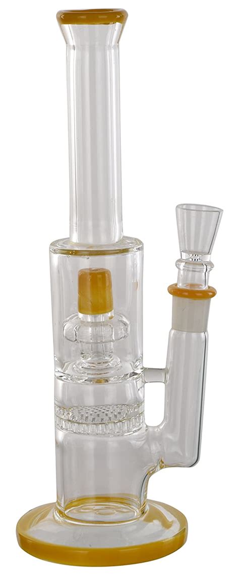 Buy Metier Glass Percolator Bong Cum Hookah 10 Cm X 10 Cm X 30 Cm