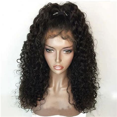 Curly 360 Lace Frontal Wig Human Hair Lace Front Curly Wig Preplucked Lace Wig Frontal 360 With