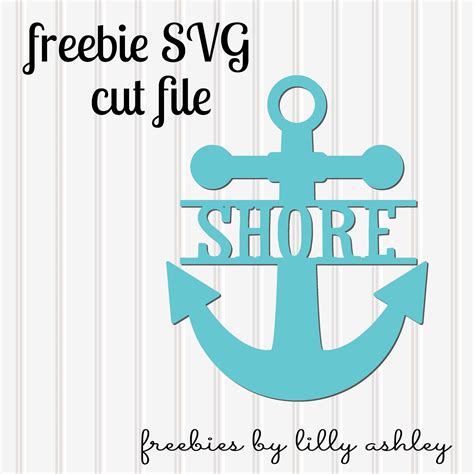 Free Anchor SVG File
