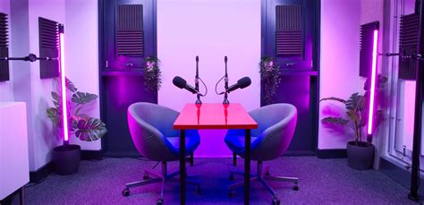 Podcast Studio Hire London £90ph Wengineer