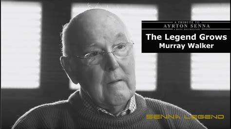A Tribute To Ayrton Senna ♪ Statement The Legend Grows Murray Walker Youtube Music
