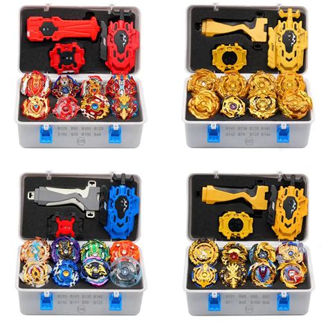 Takara Tomy Full Style Beyblade Burst Set Gold B105 B106 B122 Arena Toys Sale Bey Blade Launcher