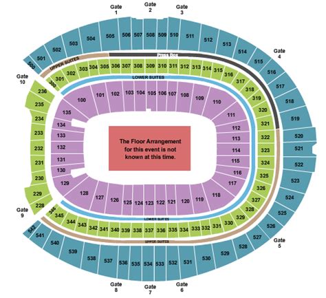 Empower Field At Mile High Concert Seating Chart