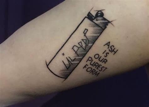 10 Beautiful Lil Peep Tattoo Ideas Boas Ideias Para Tatuagem
