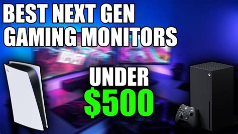Best 5 Gaming Monitors For Ps5 And Xbox Series X Under 500 Youtube