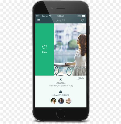 Tinder Profile Template Png Image With Transparent Background Toppng