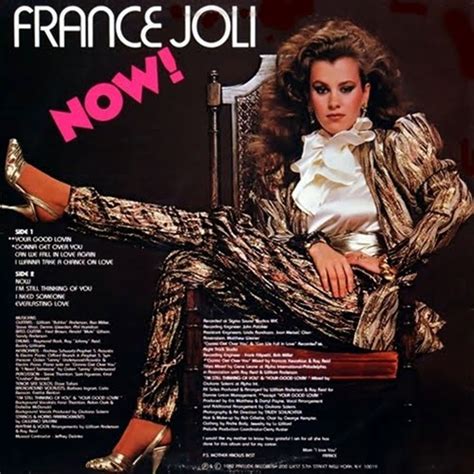 Born june 4, 1975) is an american actress, filmmaker, and humanitarian. MI COLECCION DE MUSICA: France Joli - Now!