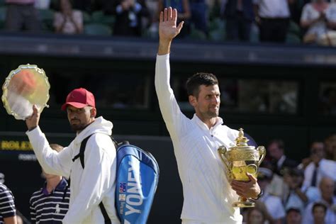 Wimbledon Glance Djokovic Wins 21st Major Beats Kyrgios Sunday