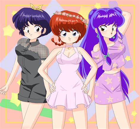 Akane Ranma Shampoo Anime Ranma Y Medio Ranma Mujer