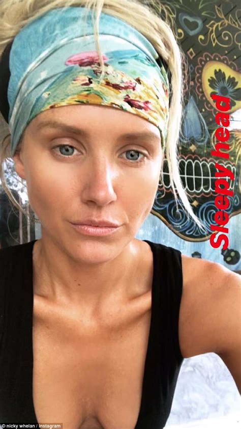 Nicky Whelan Flaunts Her Washboard Abs While Posing For A Sizzling