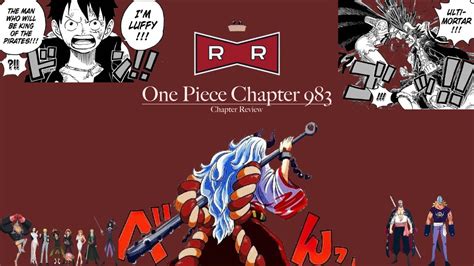 One Piece Chapter 983 Episode Red Ribbon Army Podcast Manga Reviews