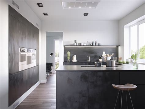 No halftones, only pure colors! 40 Beautiful Black & White Kitchen Designs