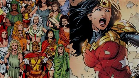 Why Is Wonder Woman Different From The Other Amazons What Makes Her