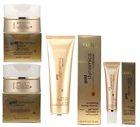 Jafra Gold Dynamics 4 Pcs Set Beauty And Personal Care