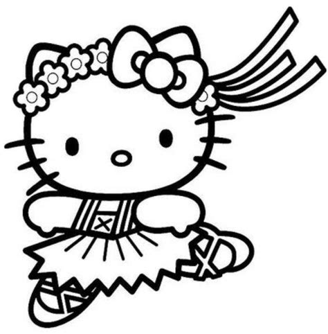 Hello Kitty Coloring Pages To Print