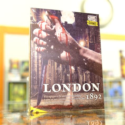 Crime Scene Game London 1892 — SOLVE IT AND ESCAPE