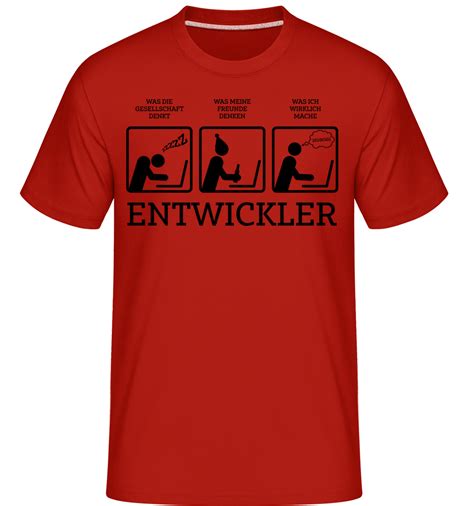 Entwickler Comic · Shirtinator Männer T Shirt Shirtinator