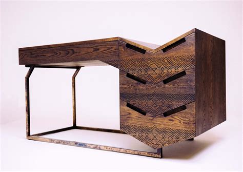 The Mvelo Desk By Pinda Is A Great Example Of African Furniture Design
