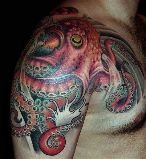 Octopus Tattoo Shoulder Octopus Tattoos Octopus Tattoo Octopus Tattoo Design