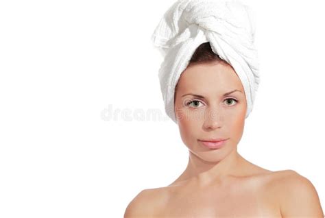 Beautiful Woman After Shower Stock Photo Image Of Lady Human