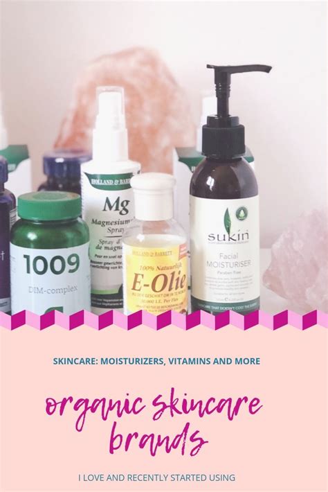 Organic Skincare Brands I Love And New Vitamins I Use Noni May