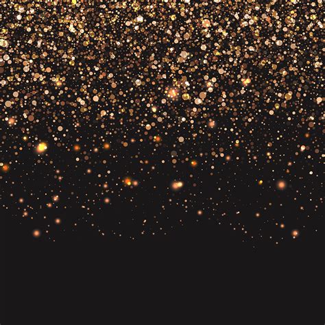 Gold Glitter And Confetti 4k Wallpaper