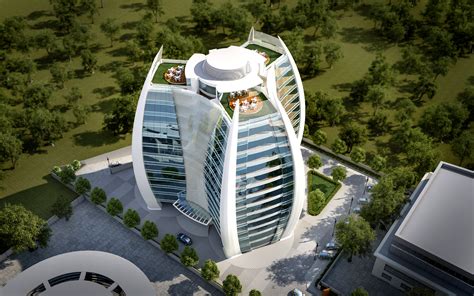 Your office design should reflect your company and how you like to work, both internally and with your customers. VYOM Designs Unique Office Building in Western India ...