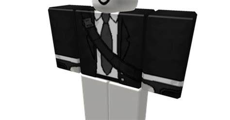 Roblox Black Suit And Tie Id