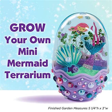 Creativity For Kids Mini Garden Mermaid Terrarium Mermaid Ts For