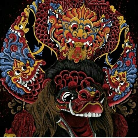 Barongan Barong Seni Huruf Seni