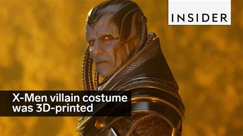Oscar isaac (inside llewyn davis, star wars: Oscar Isaac's X-Men costume was 3D-printed - YouTube