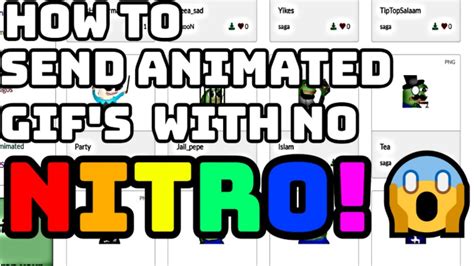 How To Send Animated S On Discord Without Nitro 2020 Hot Youtube