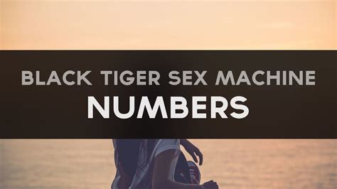 Electro House Black Tiger Sex Machine Numbers Youtube