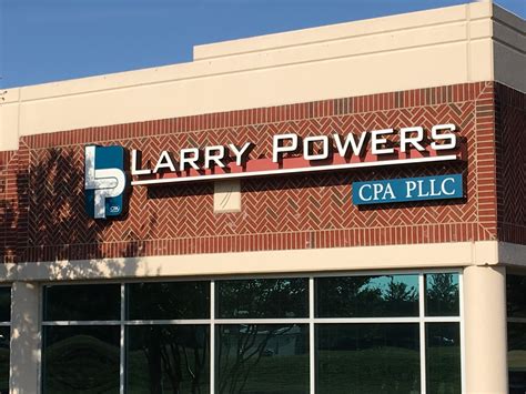 Brand New Channel Letter Sign For Larry Powers Cpa Of Mooresville Nc