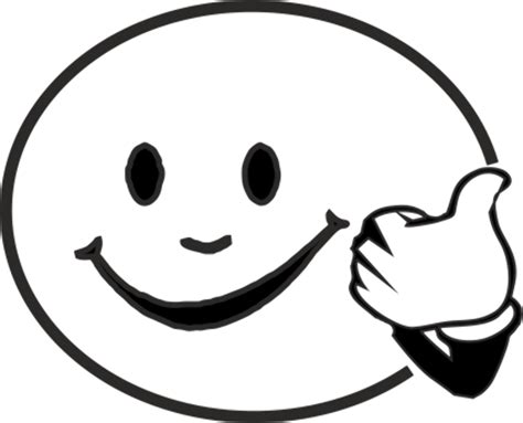 Download High Quality Happy Face Clipart Black And White Transparent