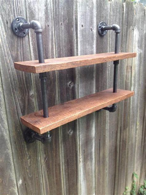 Iron pipe shelves suppliers who are likely to want to purchase these items in. DIY Pallet and Iron Pipe Wall Hanging Shelf | Pallet ...