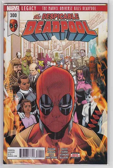 The Despicable Deadpool 300 2018 Mike Hawthorne Cover And Pencils