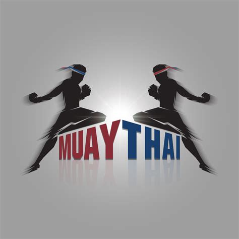 Muay Thai Sign 640583 Vector Art At Vecteezy